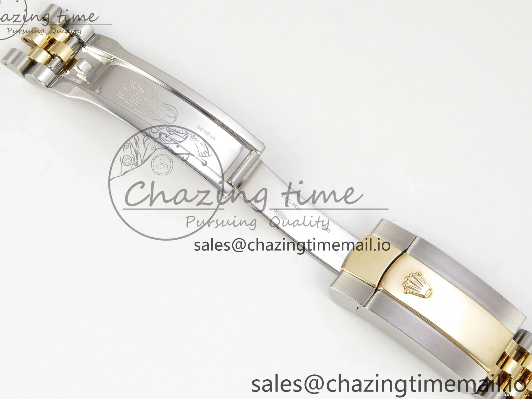 AAA Replica Watches on SS YG Dial DateJust SA Bracelet MOP 1:1 Jubilee Best White Diamond YG 299 Edition 3EF 41mm Chic SS 126333 0106